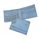 Light Blue Bifold Wallet