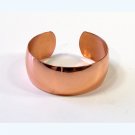 Wide Copper Cuff Bracelet