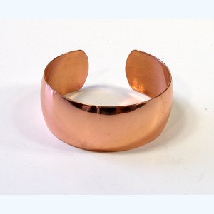 Wide Copper Cuff Bracelet
