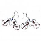 Bicycle Earrings