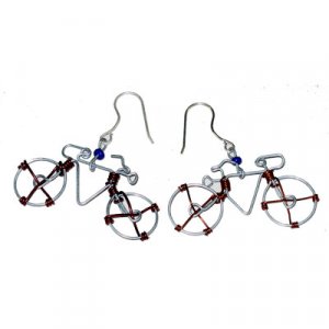 Bicycle Earrings