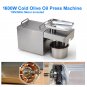 Oil Press Machine - 1500W Electric Olive Seed Kernel Oil Extractor (8-15 lb. / hr)