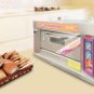 Gas Roasting / Baking Deck Type Oven, 1 Deck 2 Trays, Stainless Steel
