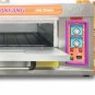 Gas Roasting / Baking Deck Type Oven, 1 Deck 2 Trays, Stainless Steel
