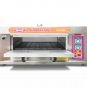 Gas Roasting / Baking Deck Type Oven, 1 Deck 2 Trays, Stainless Steel