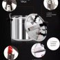 Pressure Canner - 70 LITER (75 Quart) Commercial LP Gas Pressure Fryer