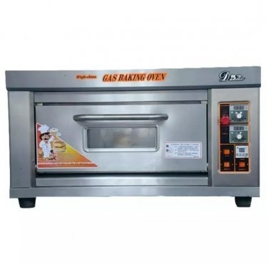 Gas Roasting / Baking Deck Type Oven, 1 Deck 1 Pan LP Gas Oven