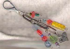 Scrapbook Handbag Charm