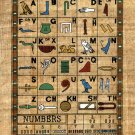 Hieroglyphic Alphabets Board