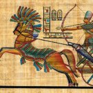 War Scene With Rameses Seated In His Chariot