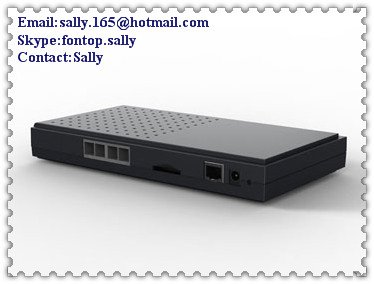 IP04 asterisk IP voip sip pbx main box support 4FXO/FXS SIP/IAX2 20 concurrent calls
