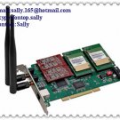 AX2G4A Asterisk GSM telephony card mainboard with PCI interface support 2GSM & 4FXO/FXS voip SMS