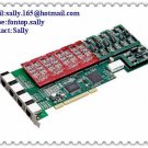 AX1600P Asterisk Analog telephony card mainboard with PCI express support 16FXO/FXS