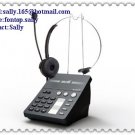 Atcom AT800 ip voip SIP phone without POE for call center with ear phone power adaptor