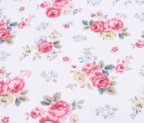 Field Rose 1 M ~ Cath Kidston Cotton Duck Fabric