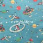 Space Brushed Cotton ~ Cath Kidston Nightwear Fabric 1M