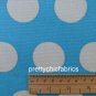 Big Spot Turquios 1 M ~ Cath Kidston Cotton Duck Fabric
