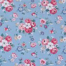 Forest Bunch Blue Cotton Duck 1 M ~ Cath Kidston