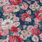 Worth Bunch Navy Cotton Duck 1 M ~ Cath Kidston