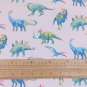 Dinosaurs Pink 1 M ~ Cath Kidston Cotton Duck Fabric