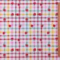 Sweet Strawberries (Gingham Check) 1 M ~ Cath Kidston Cotton Duck Fabric