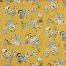 Peanuts Yellow Craft Cotton Modern Vintage Fabric 1 M~ Cath Kidston