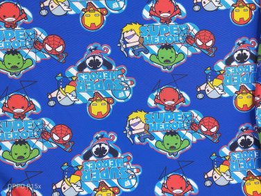 1 Yard Cute Marvel Super Heroes Polyester Canvas Fabric Inactive