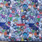 1 Yard Adios Night Gathering (052) Polyester Canvas Fabric