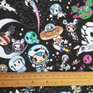 1 Yard Outer Space (018) Polyester Canvas Fabric