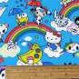 Rainbow Dreams (05) Polyester Canvas Fabric BTY