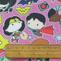 1 Yard Kawaii D C Comics Super Heroines & Wonder Woman Polyester Canvas Fabric