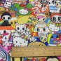 1 Yard Kitty Gathering (012) Polyester Canvas Fabric