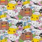 1 Yard And Pokemon with Friends Cotton Fabric