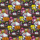 1 Yard Friends Happy Halloween Party Cotton Fabric