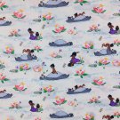 Jungle Book White Fine Cotton Fabric ~ Cath Kidston
