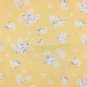 Yellow Daisy Rose Cotton Duck Fabric Cath Kidston 1 M