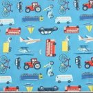 Wheels And Wings Cotton Duck Fabric Cath Kidston 1 M