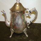 Silver plated coffe and tea set