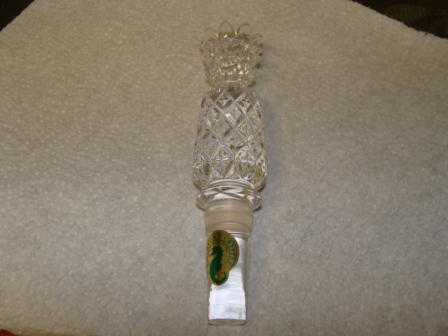 Waterford crystal bottle stopper