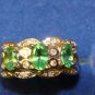 Tsavorite Garnet Ring