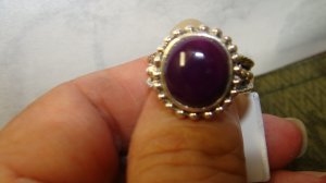 Purple Turquoise Ring