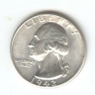 1942 (BU) WASHINGTON QUARTER (W96) SILVER
