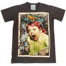 T-shirt  SP01 L Scream Bird Cry Rock Punk Retro Vintage Extream