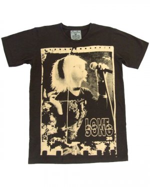 T-shirt  SP06 M Singer Love Song Funky Retro Punk Rock