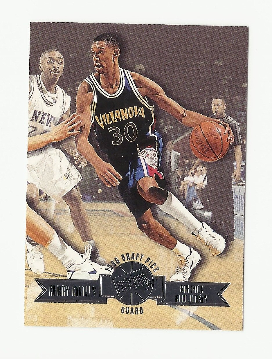 Kerry Kittles 1996-97 Press Pass Draft Pick Rookie Card #8 New Jersey Nets
