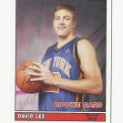 David Lee 2005 Bazooka Rookie Card #199 New York Knicks