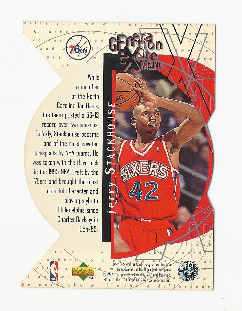 jerry stackhouse shoes 1996