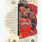 Jerry Stackhouse 1996 Upper Deck Generation Excitement Insert Card #G13 Philadelphia 76ers