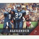 Shaun Alexander 2005 Upper Deck Single Card #164 Seattle Seahawks