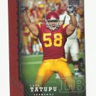 Lofa Tatupu 2005 Upper Deck Star Rookie Card #253 Seattle Seahawks